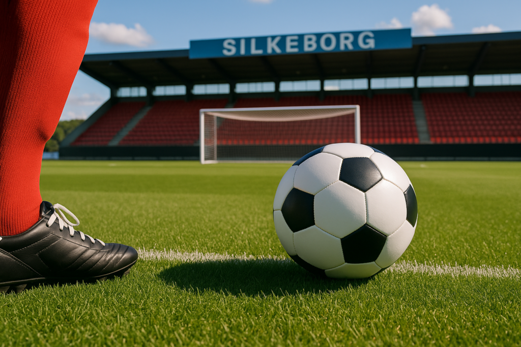 Fodboldkampe i Silkeborg i juni